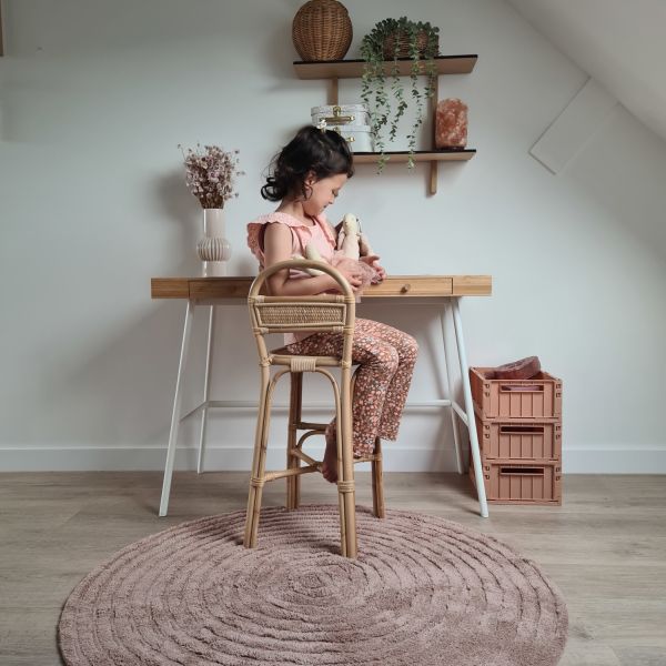 Tapis Petit Vloerkleed Robin - Ocean - 110 x 110 cm