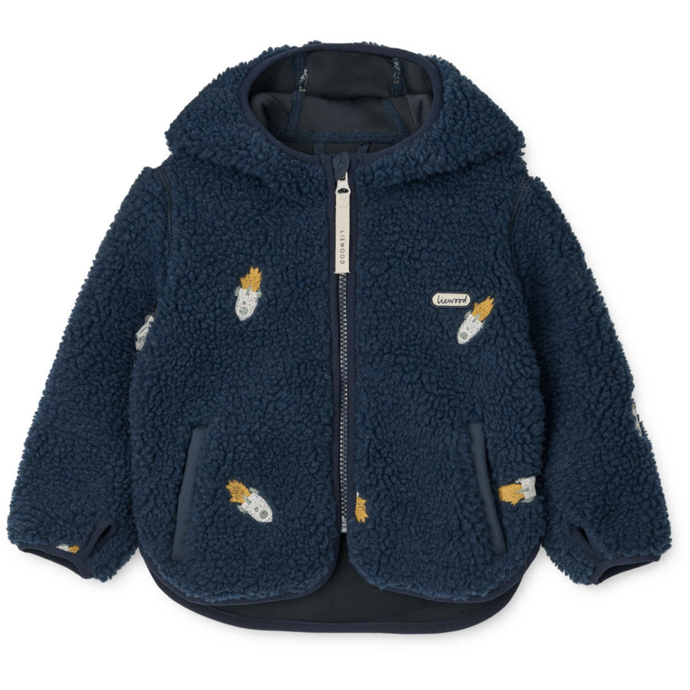 Køb LIEWOOD Rocket / Classic Navy / Embroidery Mara Pile Jakke Med Ears