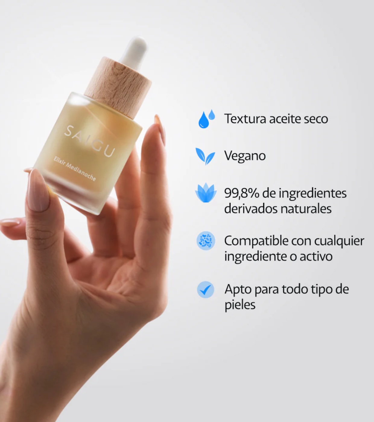 Saigu Cosmetics - Elixir Multiativo Renovador da Meia-Noite