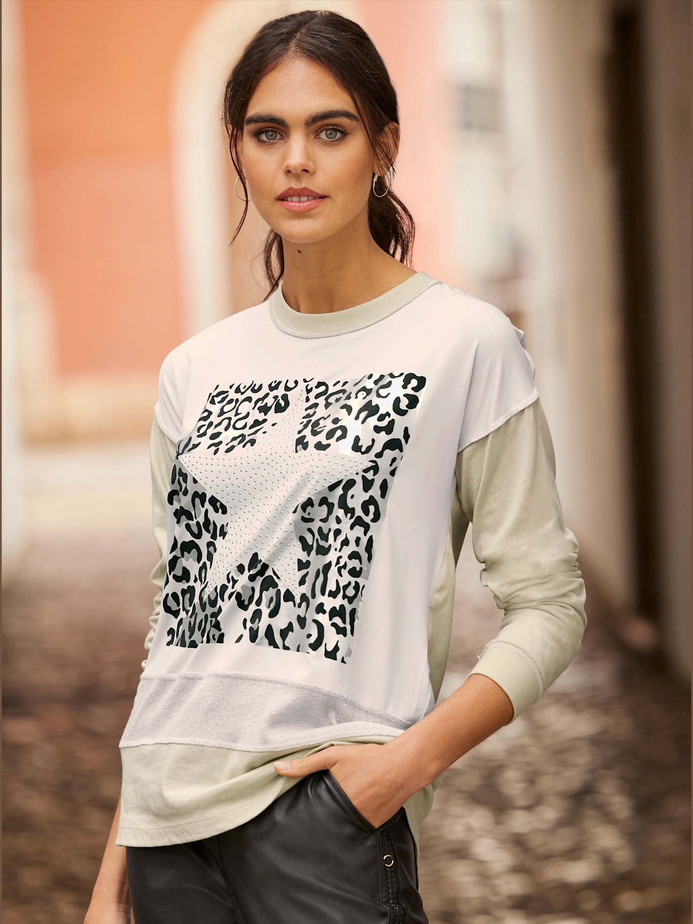 T-shirt motif imprimé