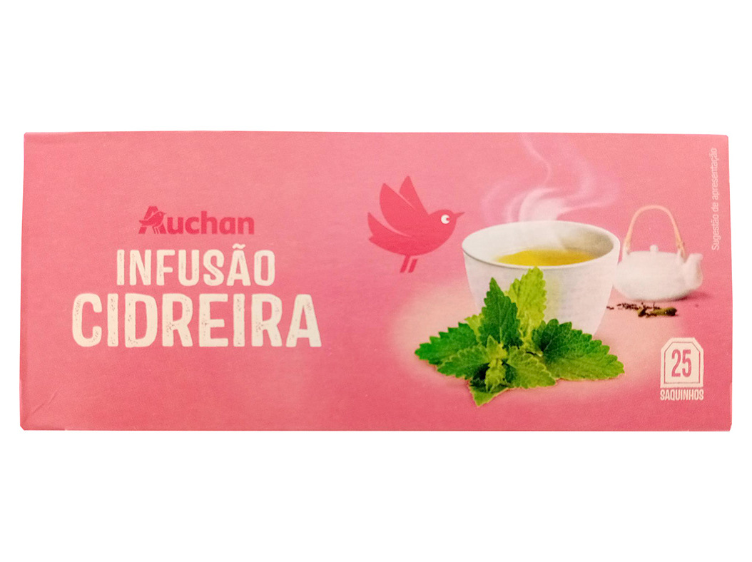 INFUSÃO AUCHAN CIDREIRA 25 SAQ