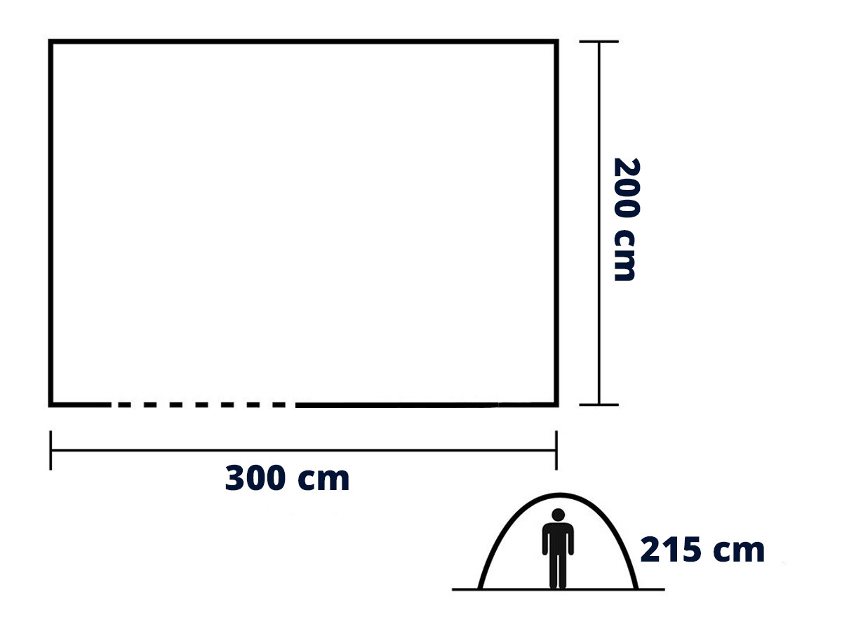 Obelink Outhouse 300 schuurtent
