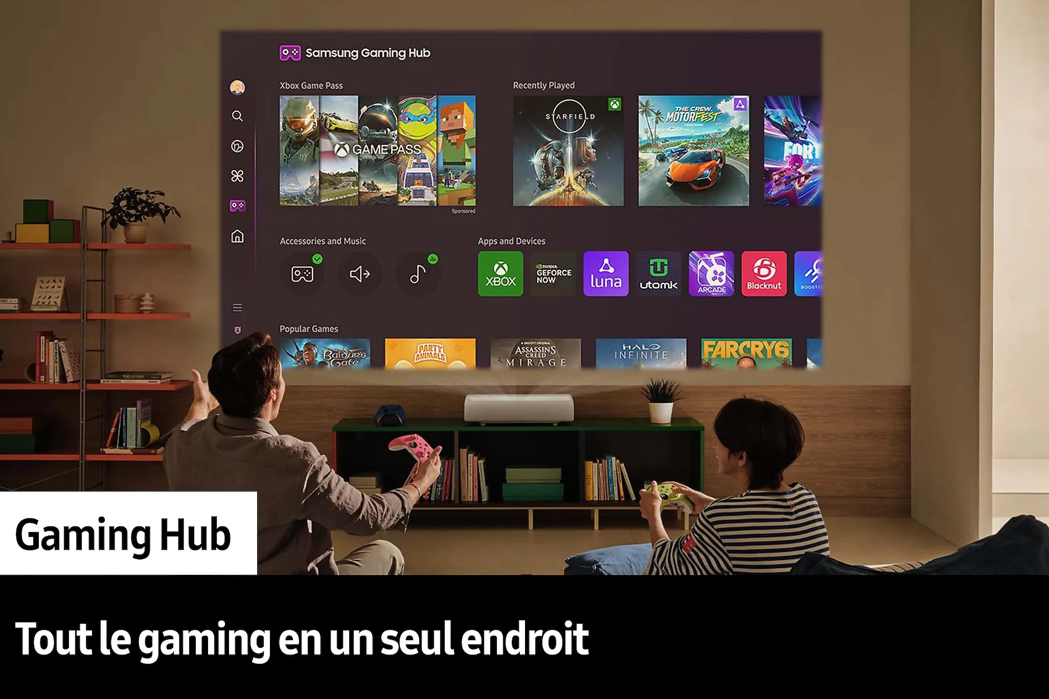 Samsung The Premiere SP-LPU7D Vidéoprojecteurs ultra courte focale