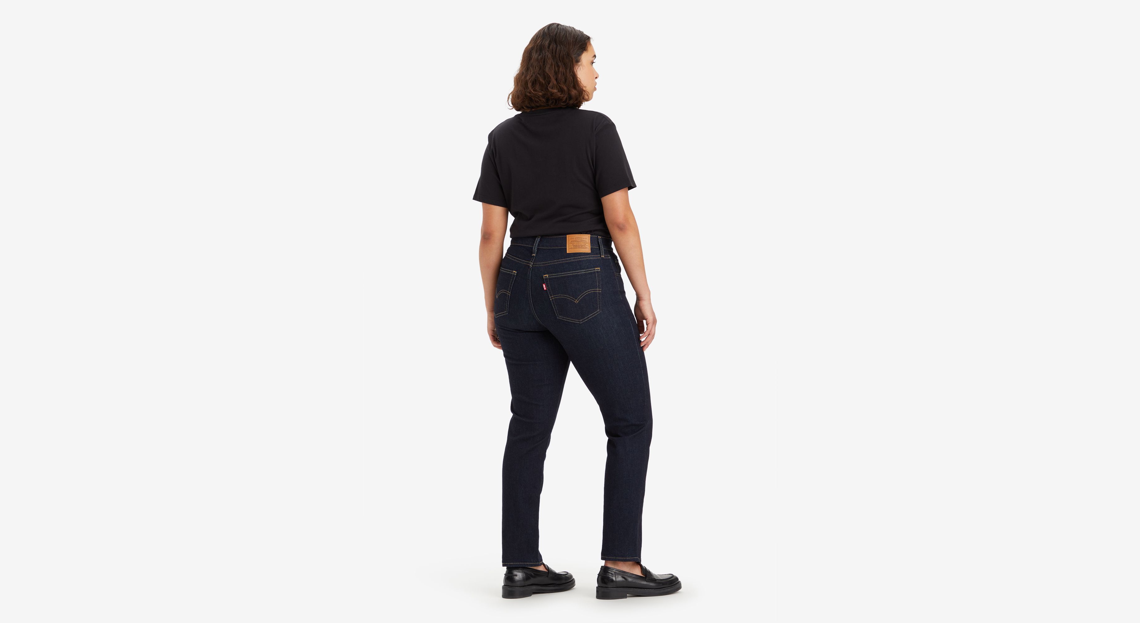 Jean 724™ taille haute droit - Dark Indigo Rinse - Bleu