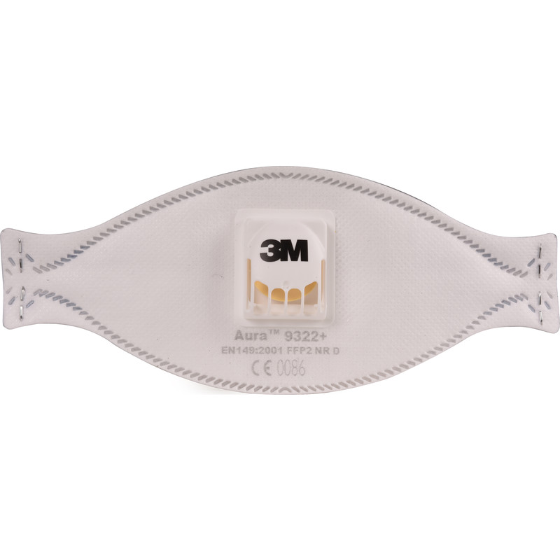 3M stofmasker met ventiel 9322+ FFP2