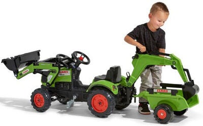 Falk Claas Arion 410 Traktorgraver med Tilhenger