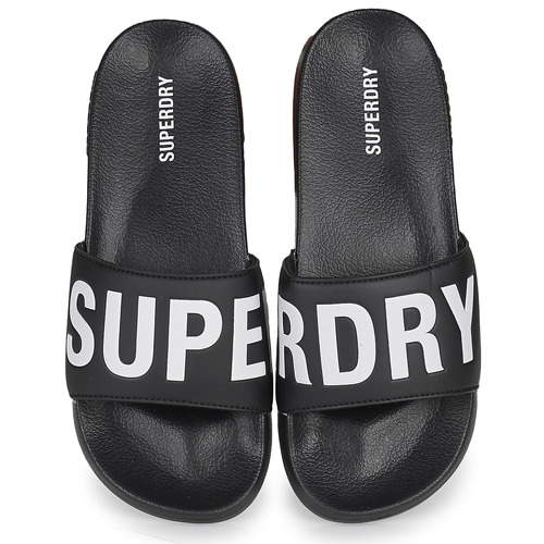 Superdry - Code Core Pool Slide Negro