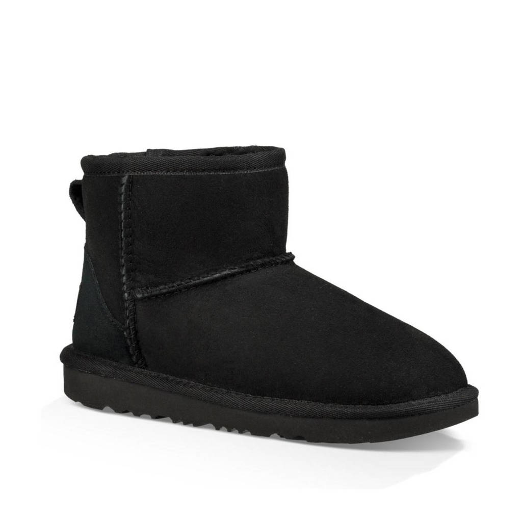 UGG Classic Mini IIsuède enkelboots zwart