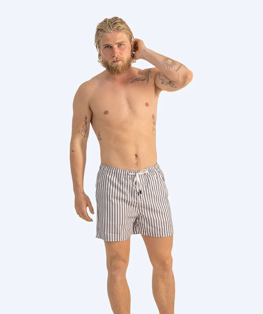 Watery badeshorts til mænd - Lagoon Eco - Hvid/grå