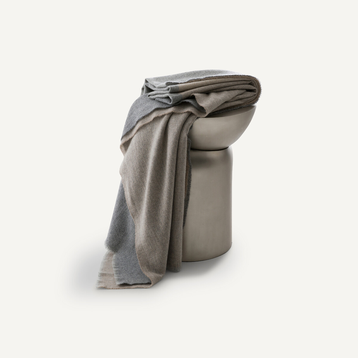 AM.PM<br>Manta reversível em cashmere e pura lã, Chama