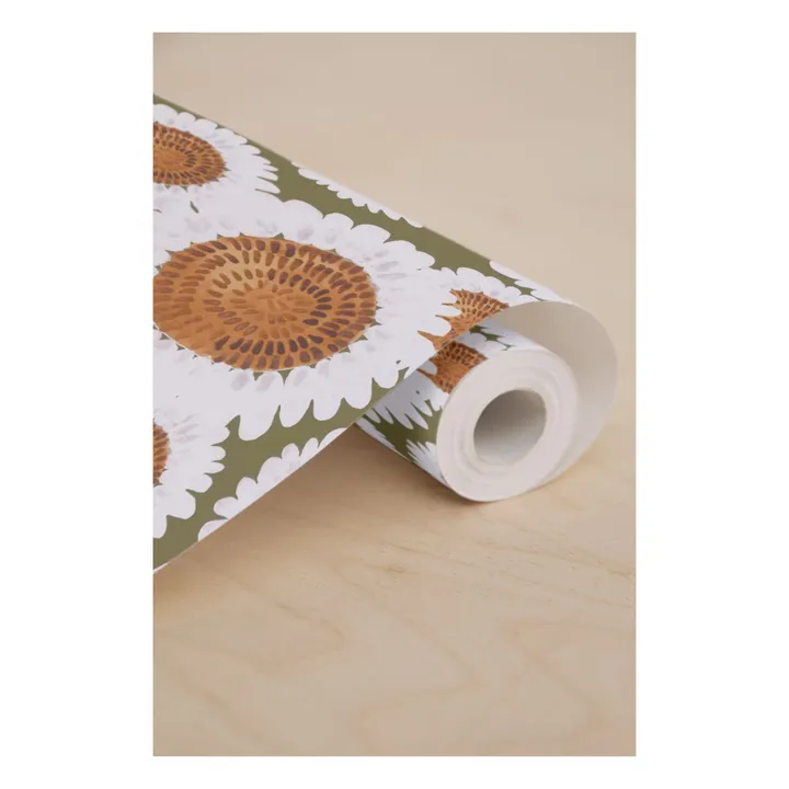 Maison Janette Rouleau de papier-peint Blanchette | Vert