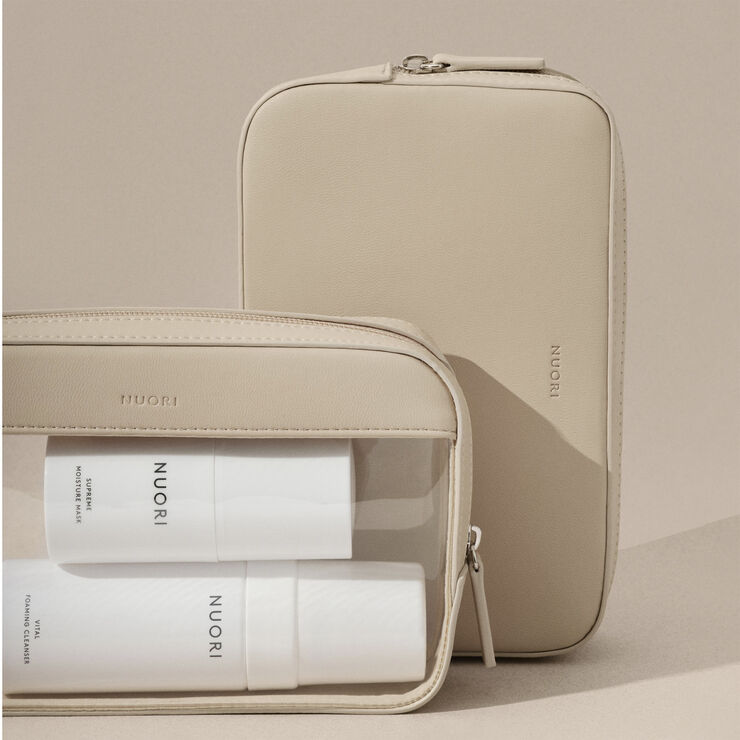 Nuori Sideway Travel Case Set - Neutral