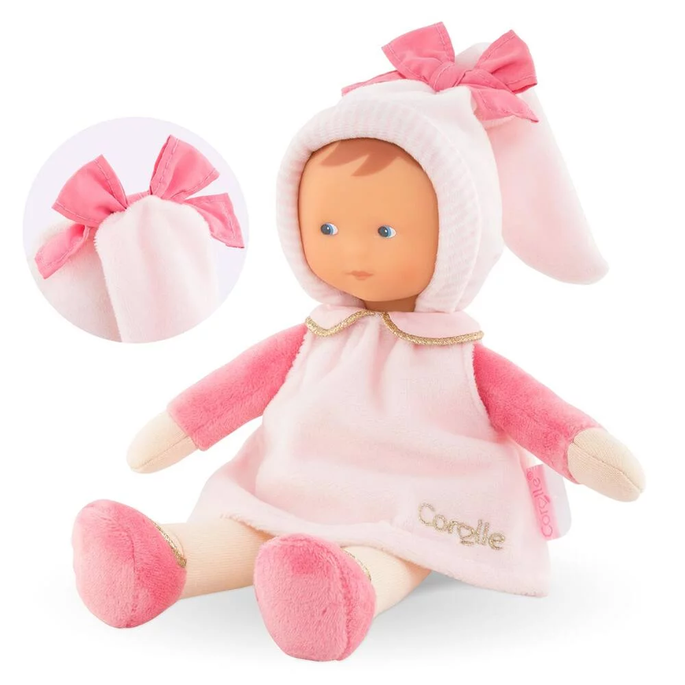 DOUDOU -  MISS RAYEE PAYS DES REVES - MON DOUDOU COROLLE - 25 CM