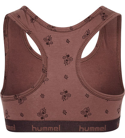 Hummel Top - hmlCarolina - 2-pak - Raisin