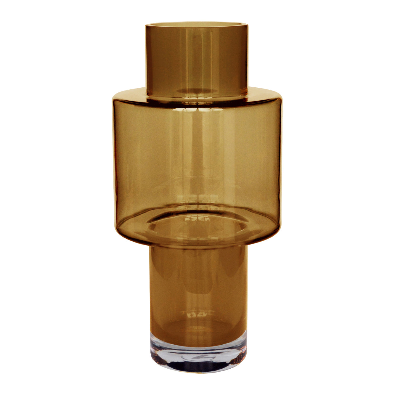 Vase The World Juba Vaas Ã 20 cm - Cognac