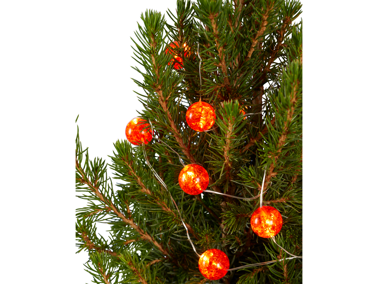Mini kerstboom met verlichting
