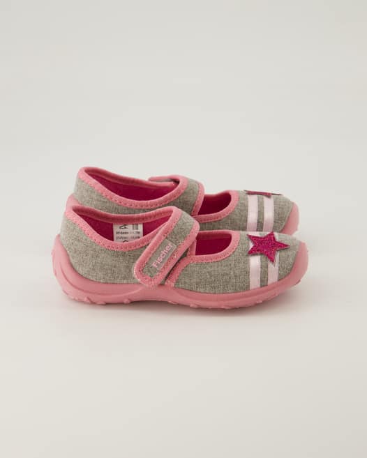 Fischer 632344-666 Hausschuhe in Grau