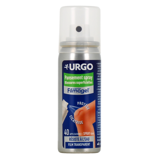 Pansement spray Urgo pour blessures superficielles