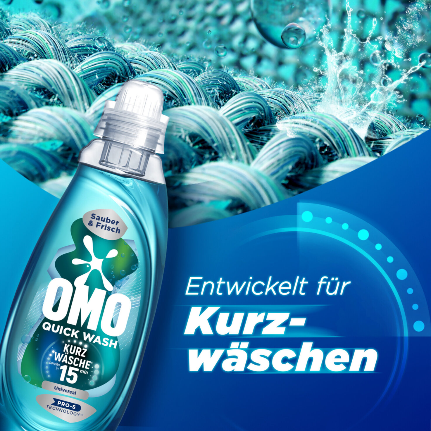 Omo Quick Wash Universal 21 Waschgänge
