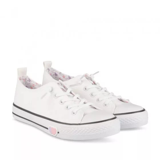 Baskets BLANC LITTLE LOLITA