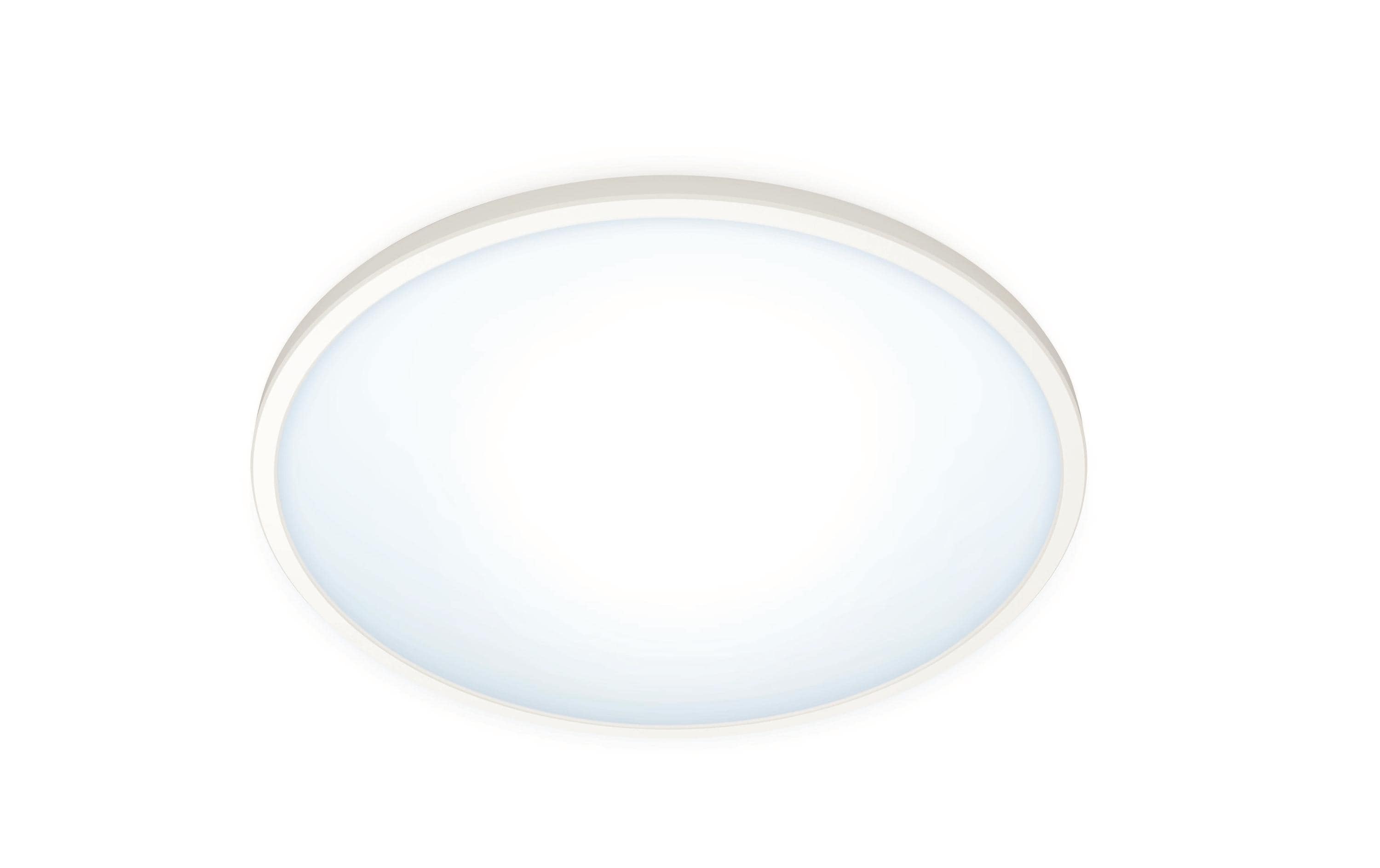 Deckenleuchte SuperSlim 14W Tunable White Weiss EinzelpackSmartes Leuchtmittel, steuerbar über Bluetooth, Matter, WLAN