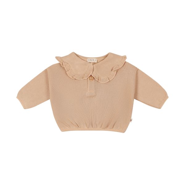 UAUA Bib Sweater - 3-6 Mnd - Rosado