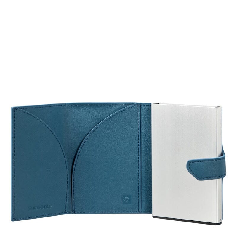 Samsonite Alu Fit Proxis Portemonnee Petrol Blue
