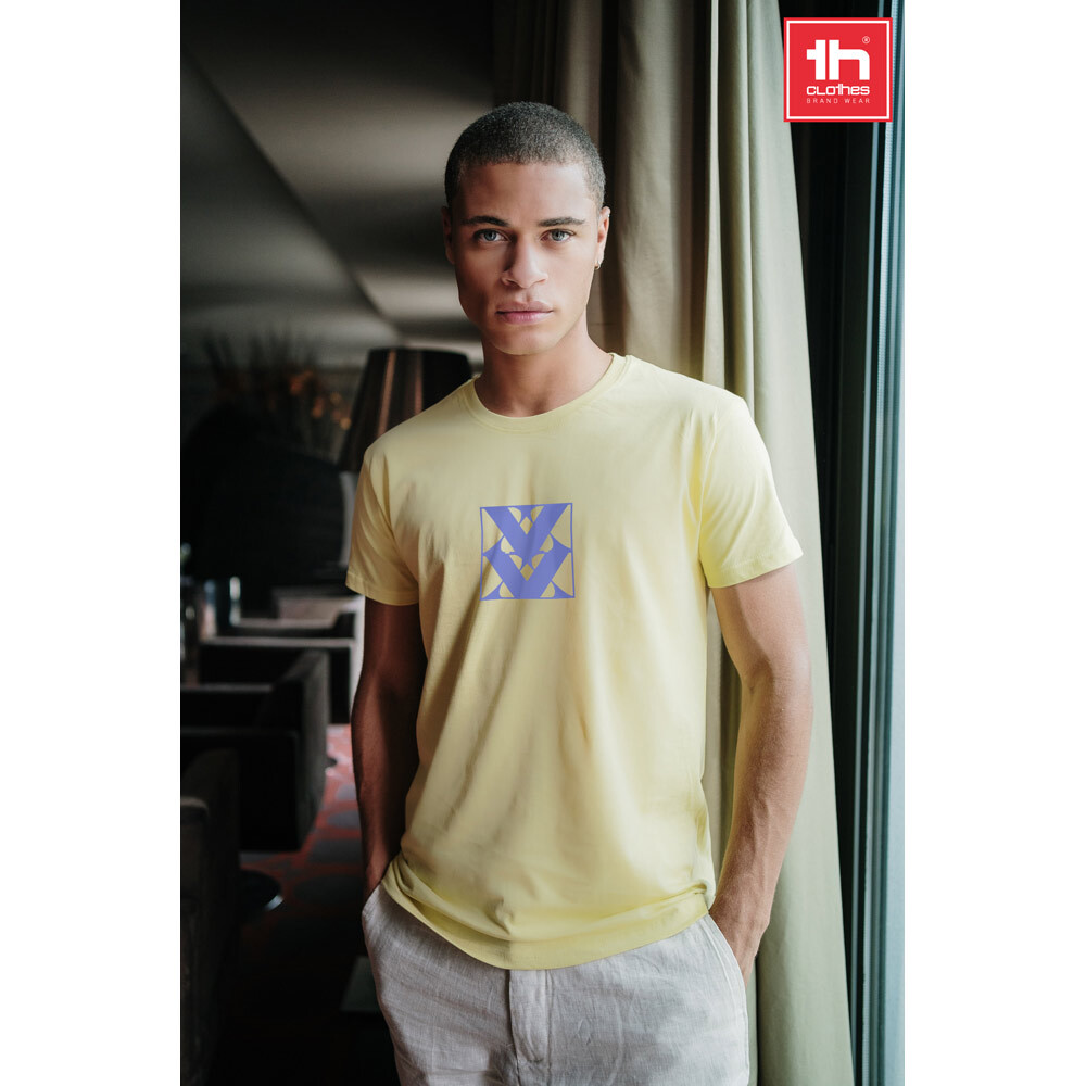 TH Clothes 30102 - T-shirt homme en coton tubulaire