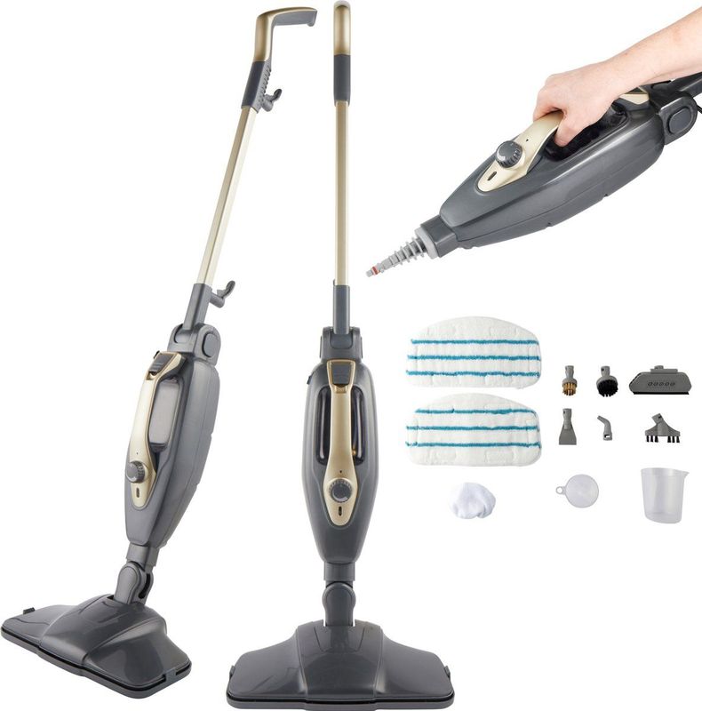 Beldray - Titanium 14-in-1 Stoomreiniger - 350 ml - Multifuntioneel - 1300 W