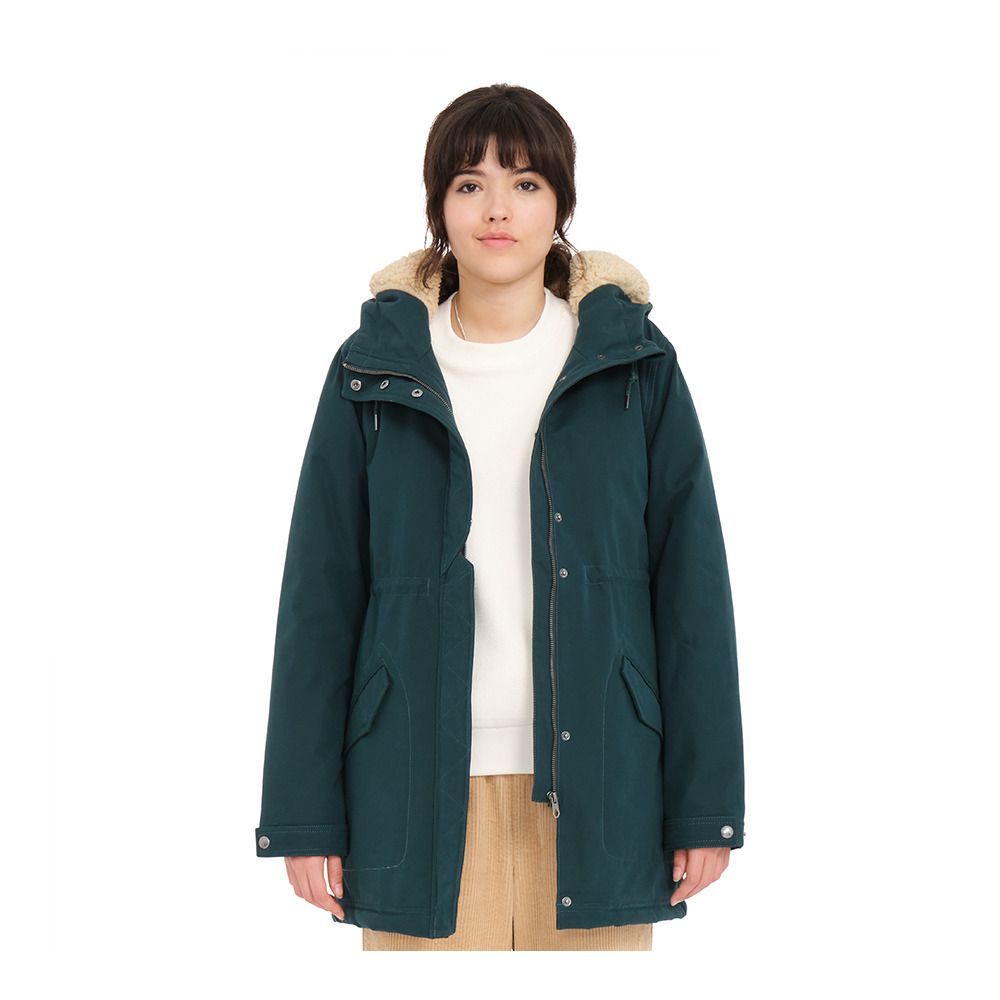 Volcom LESS IS MORE 5K - Parka Femme ponderosa pine