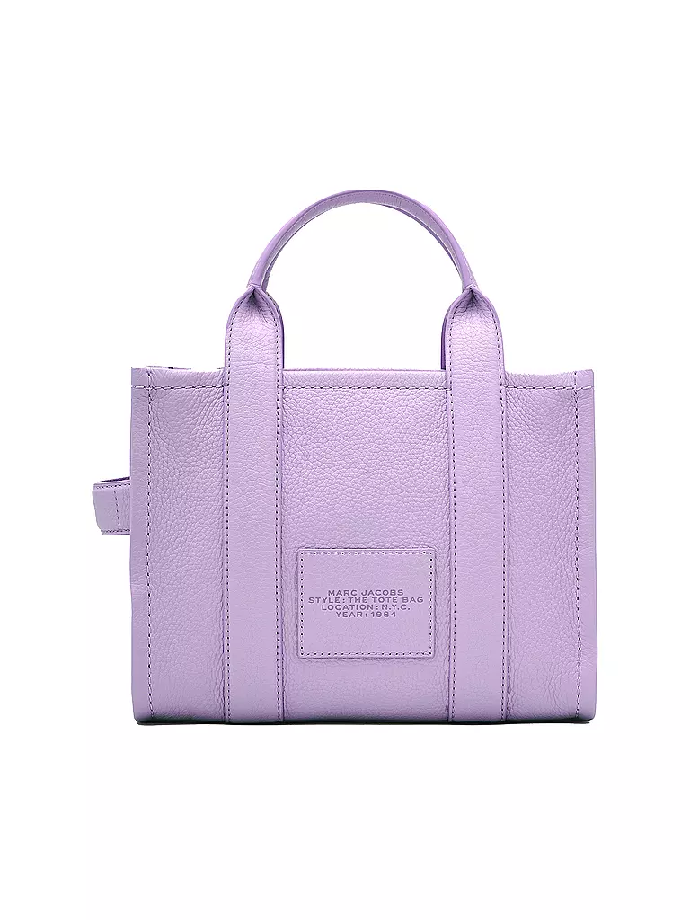 MARC JACOBS Ledertasche - Tote Bag THE SMALL TOTE LEATHER lila