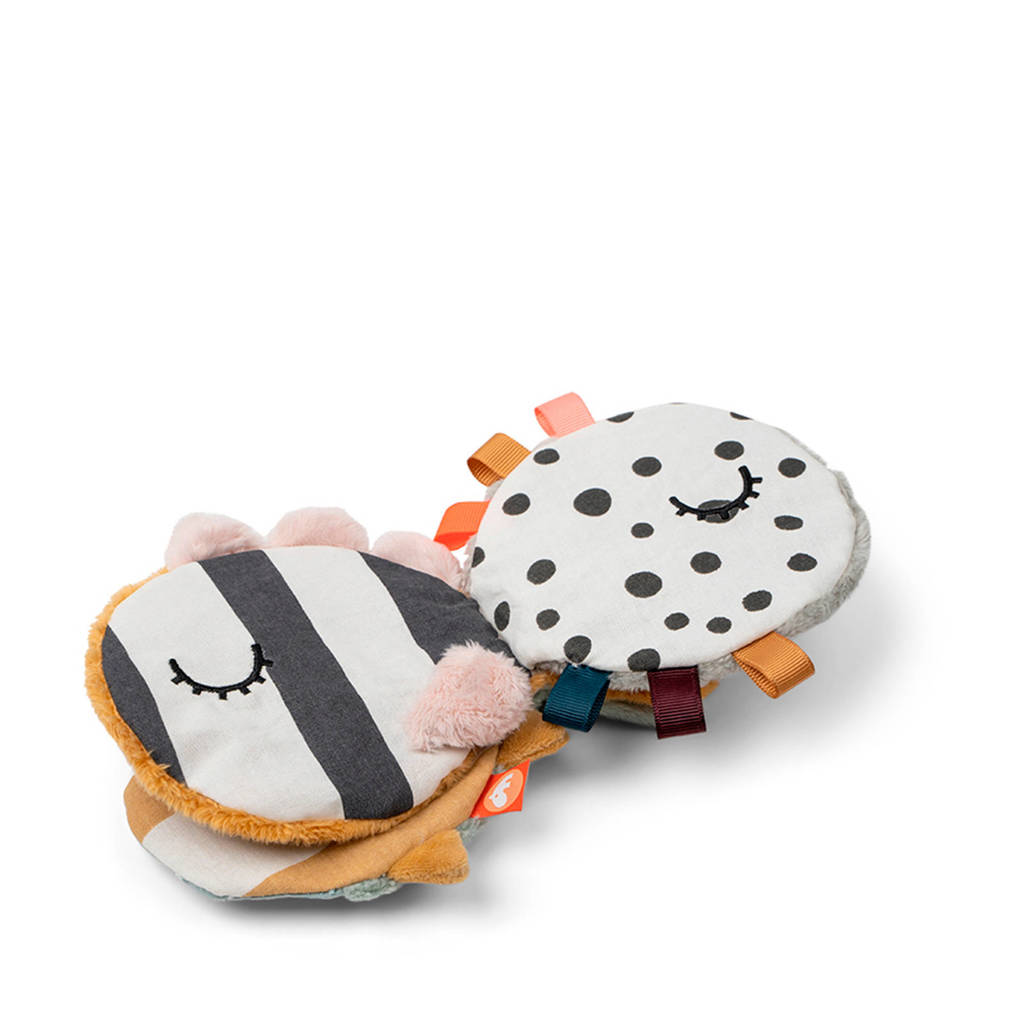 Activiteitenknuffel soft baby boek Sea friends Colour Mix