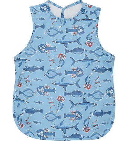 CeLaVi Forkl?de - PU - Federal Blue m. Havdyr