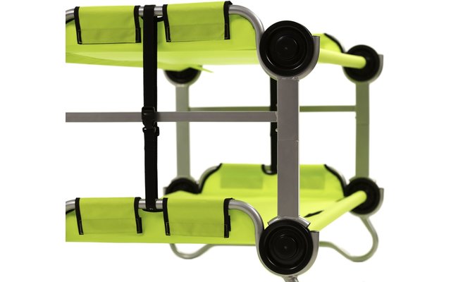 Disc-O-Bed KOB-Bunk Kit Zusatzstücke 4er-Set + 2 Sicherheitsriemen