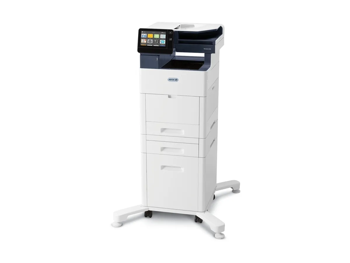 Xerox VersaLink C505/X - Multifunktionsprinter - farve - LED - 216 x 356 mm (original) - A4/Legal (medie) - op til 43 spm (kopiering) - op til 43 spm (udskriver) - 700 ark - 33.6 Kbps - Gigabit LAN, USB vært, NFC, USB 3.0 - Sold