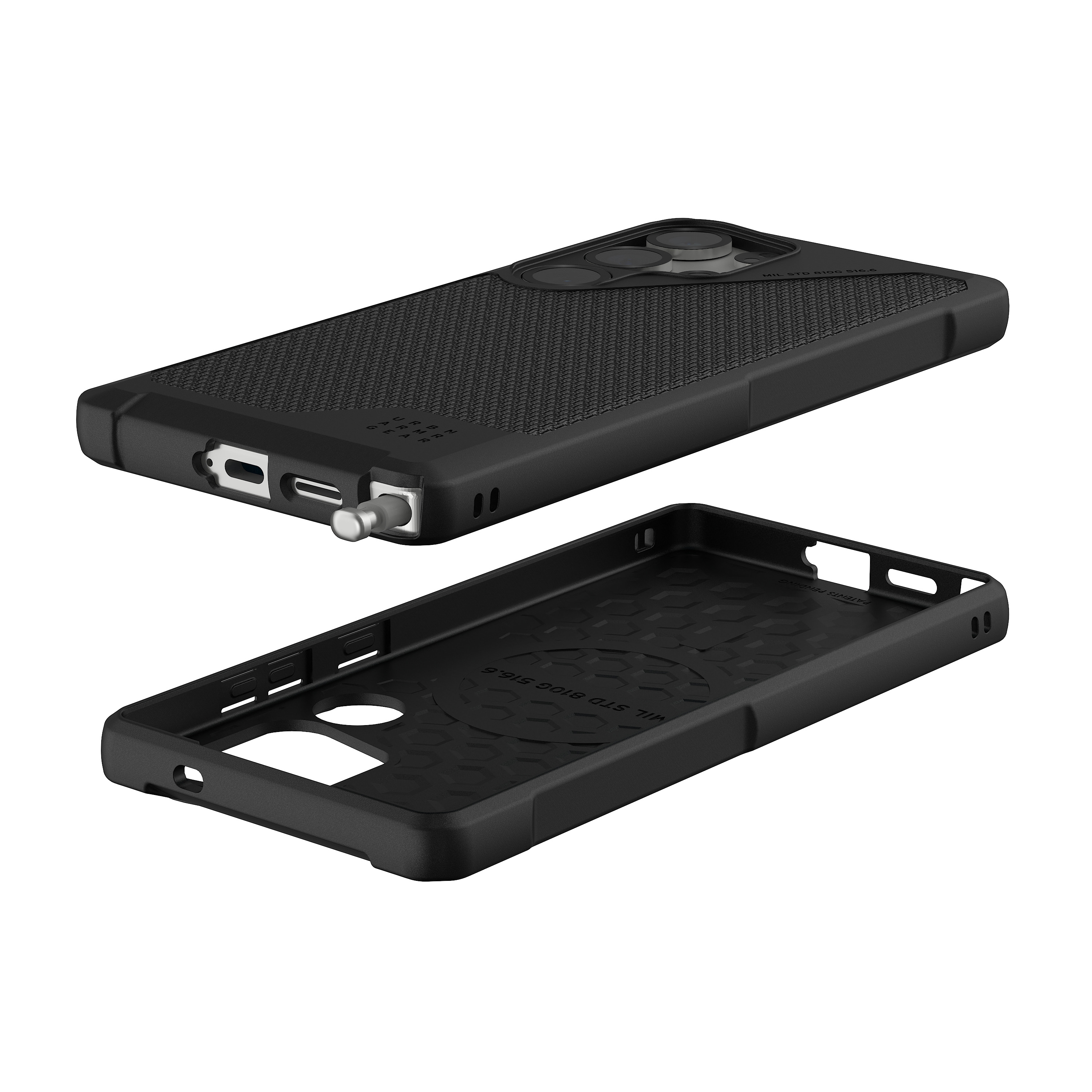 Samsung Galaxy S25 Ultra Schutzhülle Metropolis LT MagSafe-Modul (214470113940) - Kevlar (Schwarz)