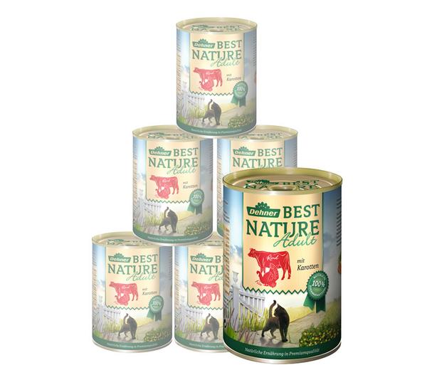 Dehner Best Nature Nassfutter für Katzen