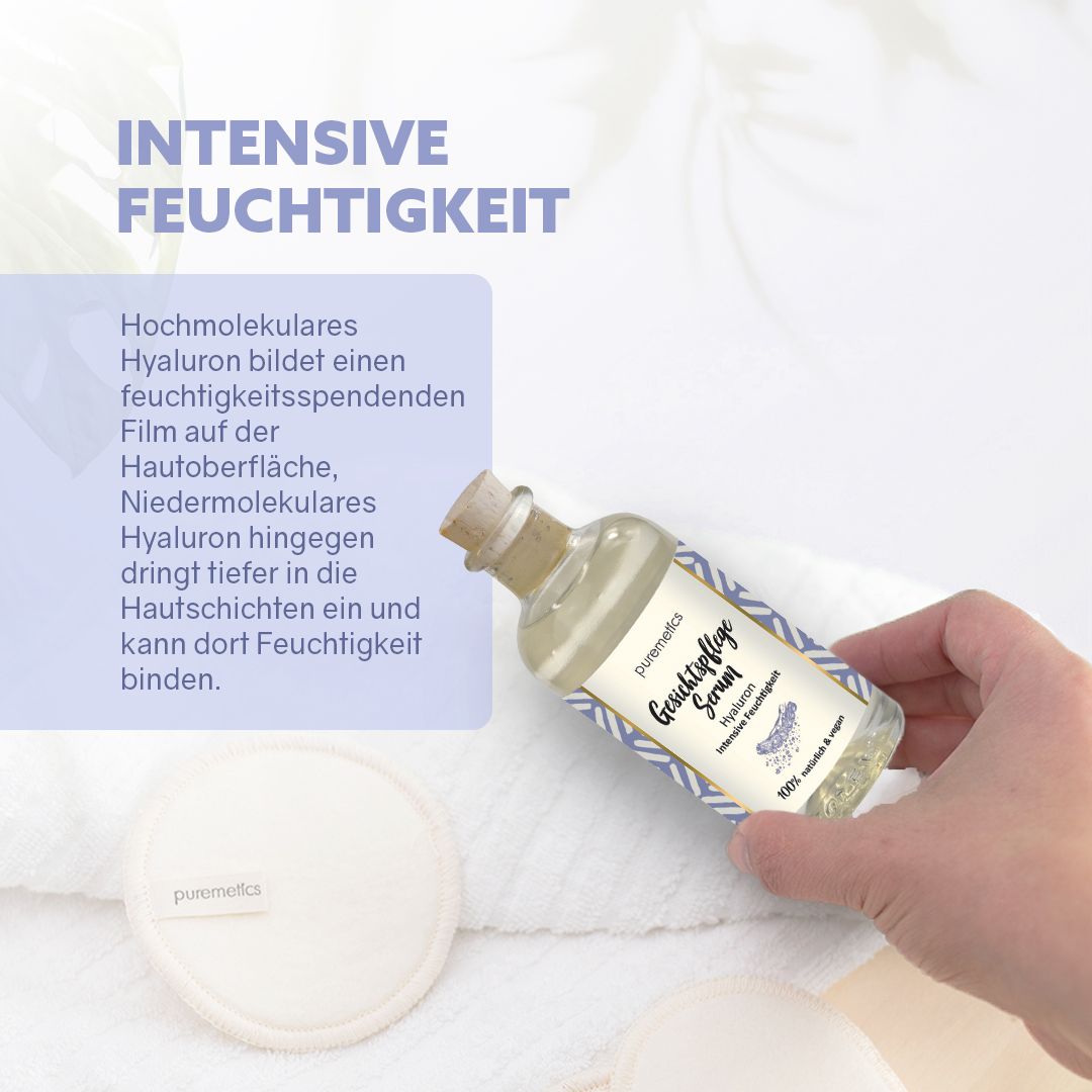 puremetics Gesichtspflege 'Hyaluronserum'