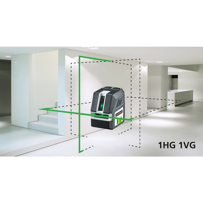 Laserliner Pocket Cross laser 2G Groen