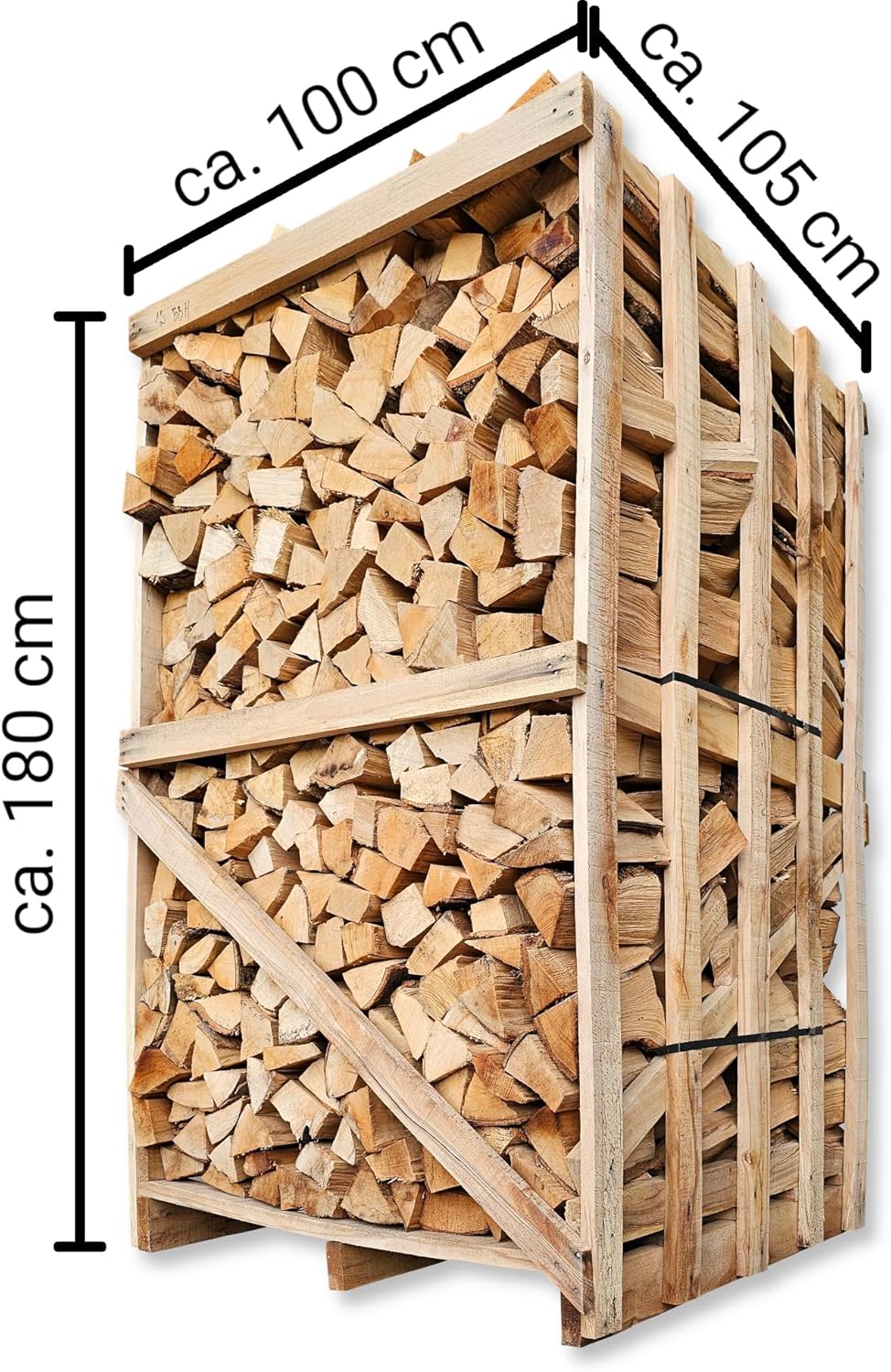 1-3 Boxen Brennholz Buche 25cm 1,8 RM Box Luftgetrocknet ofenfertig Kaminholz Heiz Holz Feuerholz Scheitholz Kaminfeuer Lagerfeuer Pizzaofen Ofen | Energie Kienbacher (1 Box)