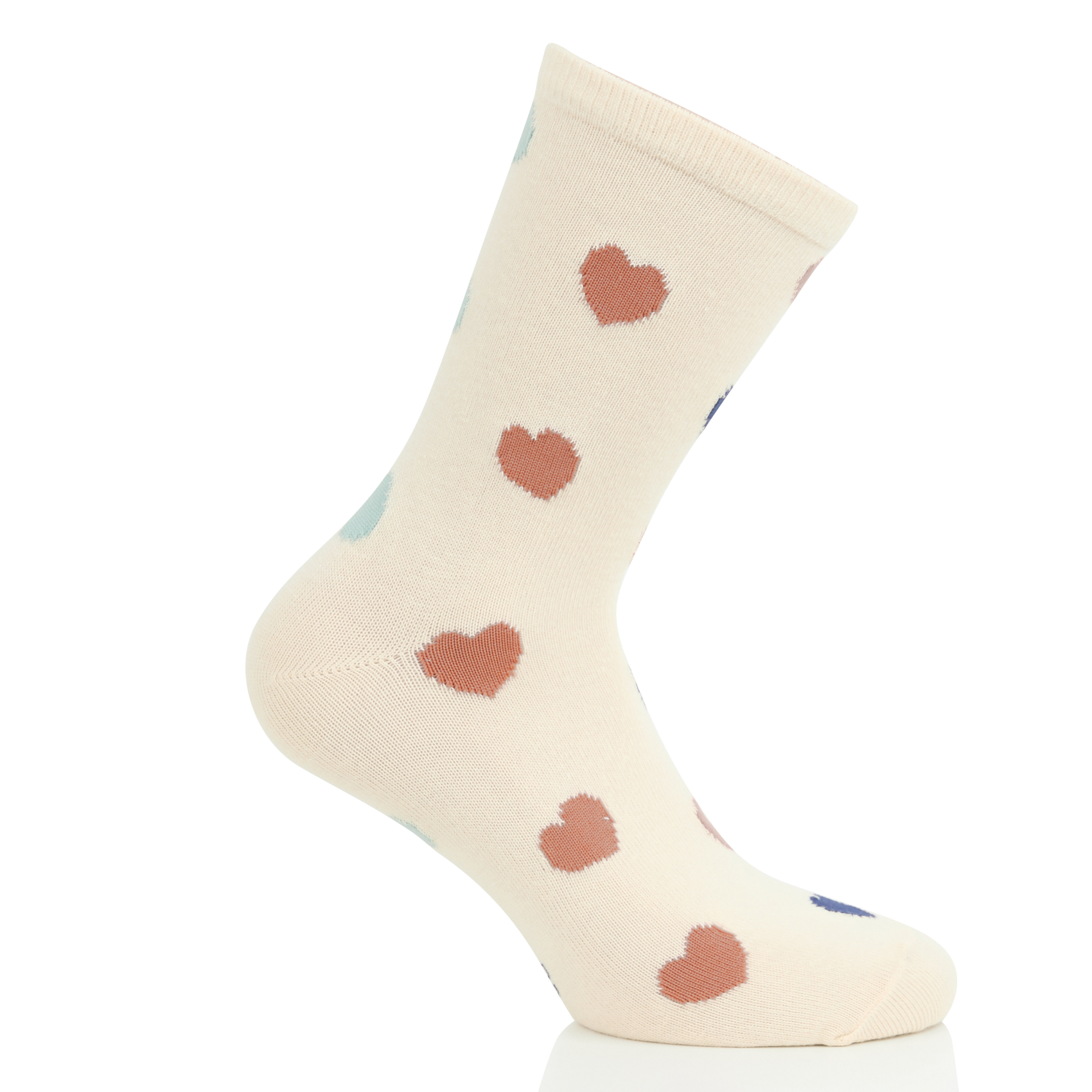 Chaussettes en coton mélangé | Multicolore