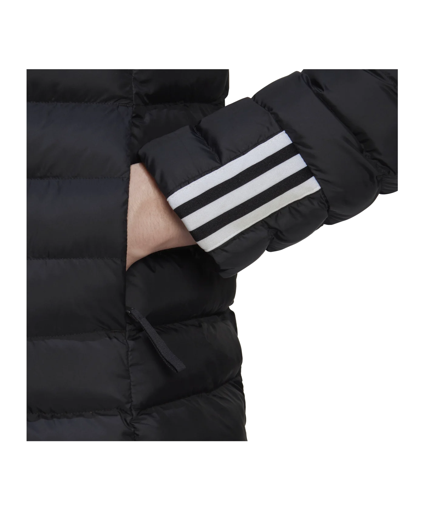 adidas Itavic 3-Stripes Midweight Jacket Schwarz