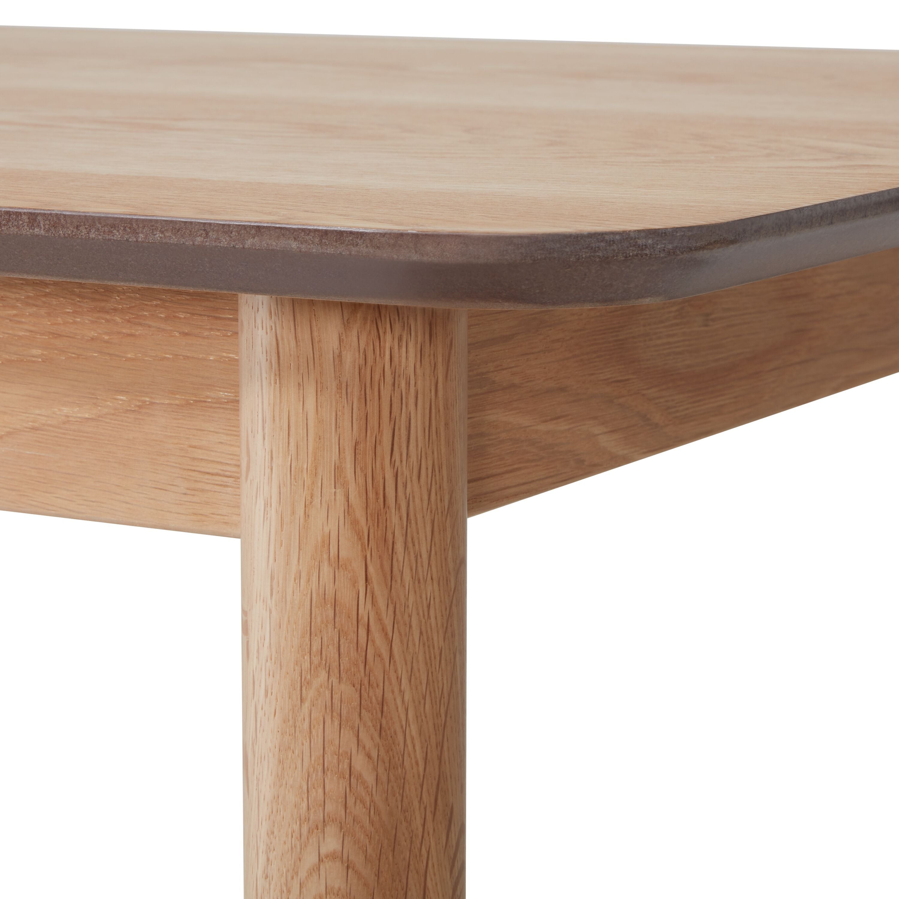KEITH Schreibtisch - Esche / B: 120.0 cm x T: 55.0 cm x H: 75.0 cm