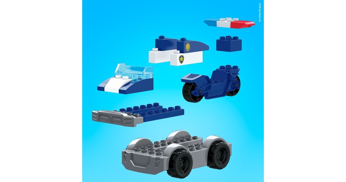 MattelPAW Patrol: The Movie - Chase’s City Police Cruiser Set Constructiespeelgoed