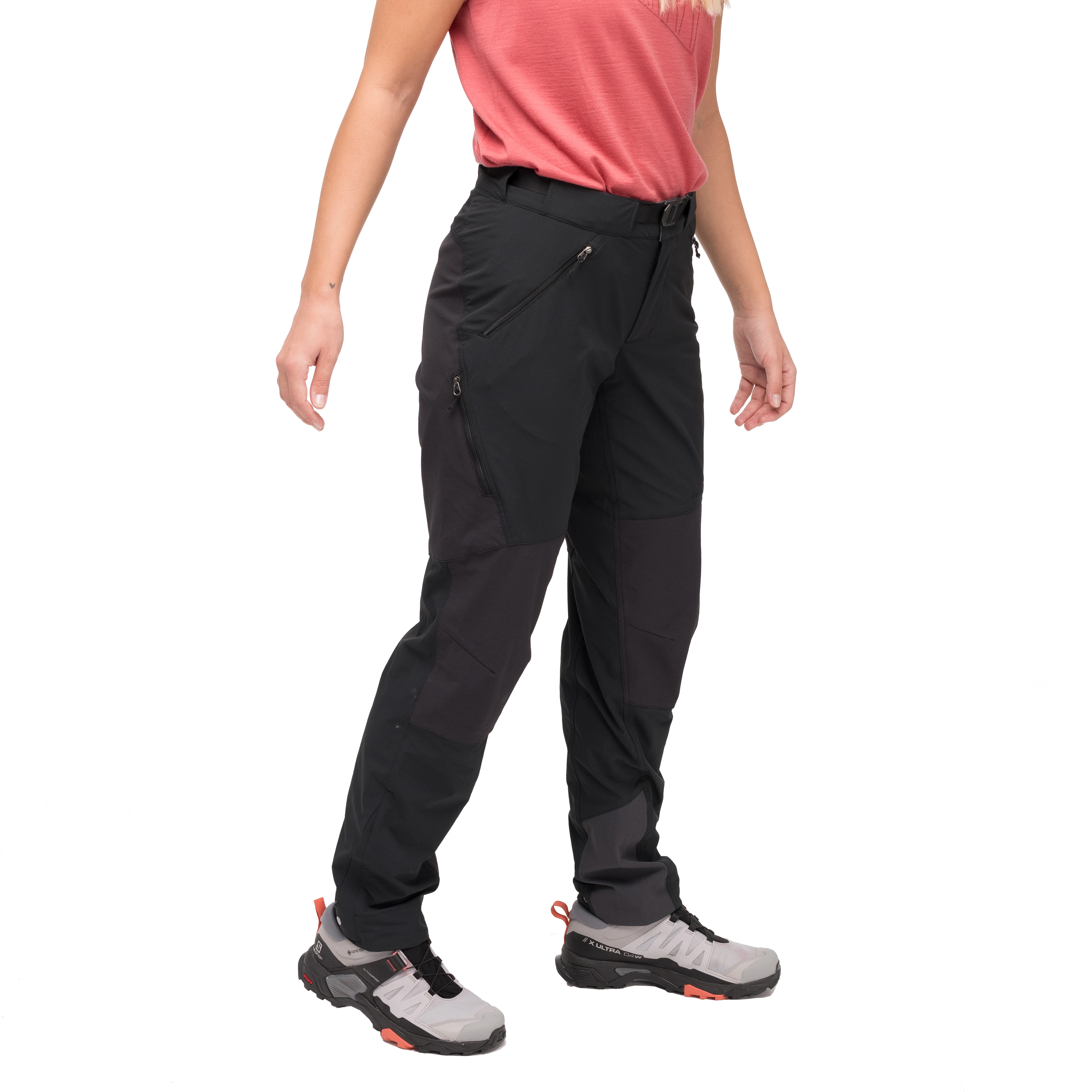 Vaagaa Softshell Pants Women Black