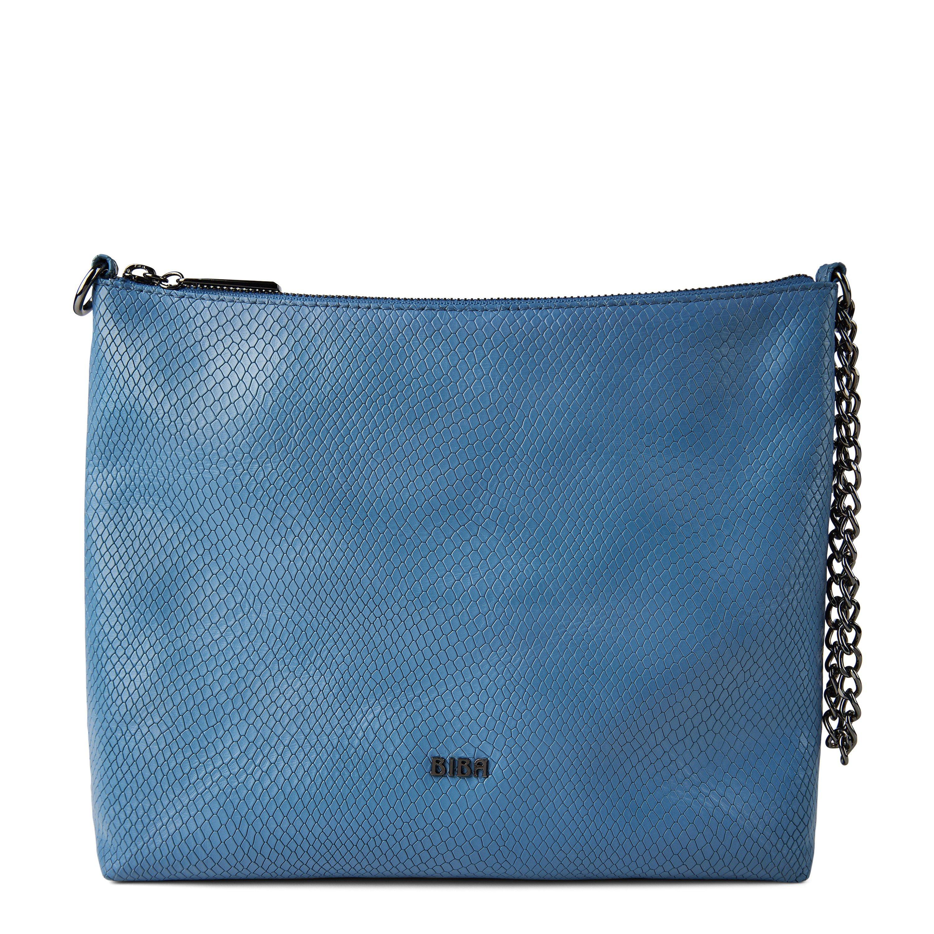 Biba Leather Slouchy Clutch