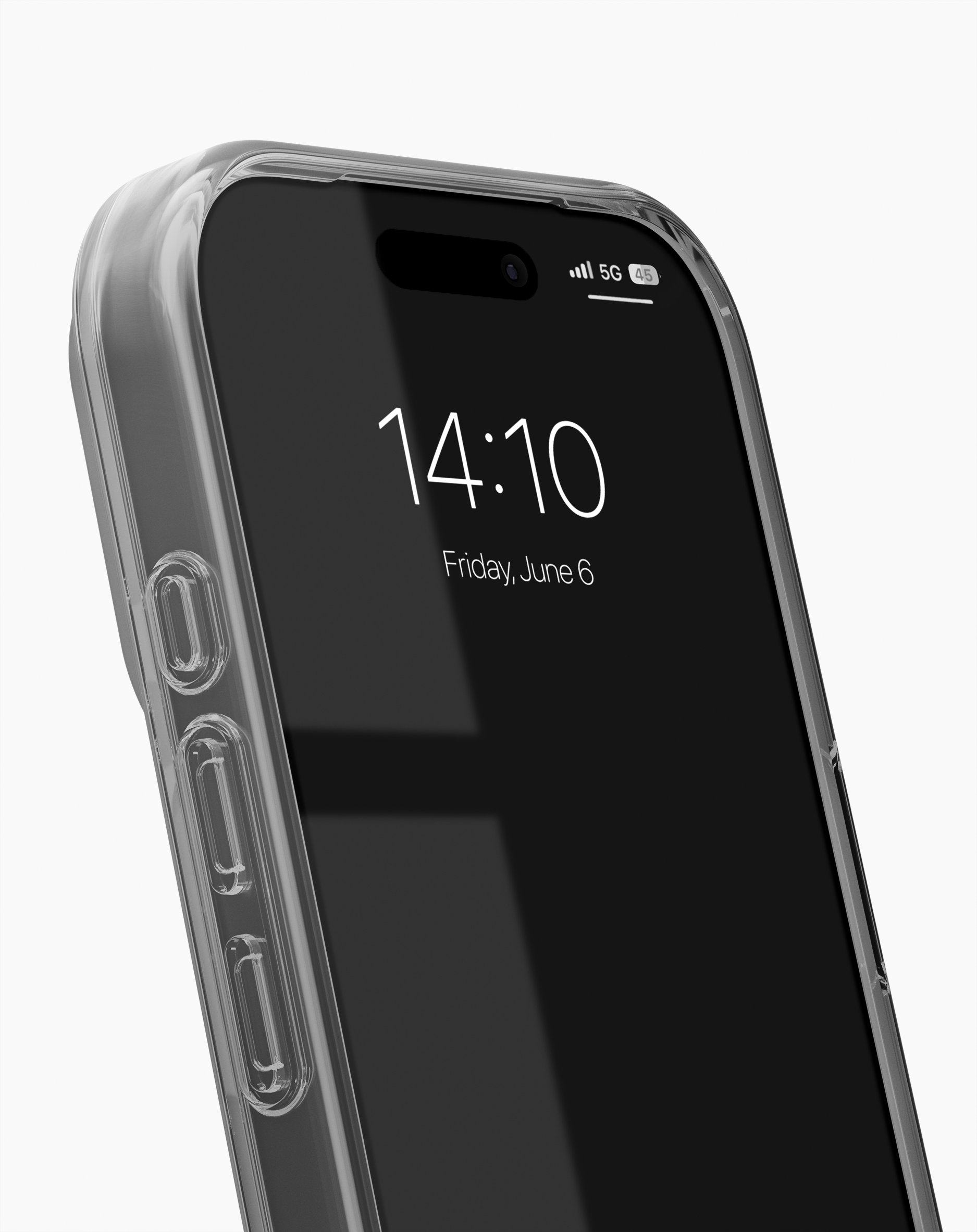 iPhone 17 Pro MagSafe Hardcase Hülle Clear Case Recycled (IDCLCMSB-I2561P-470) - Tinted Black