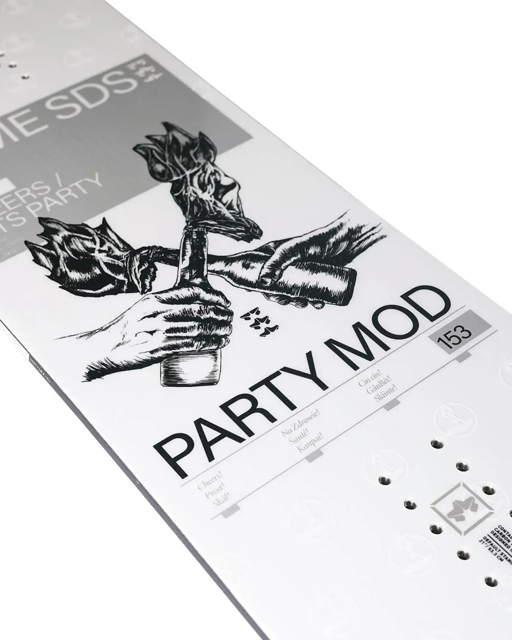 Rome Party Mod Snowboard | SkatePro