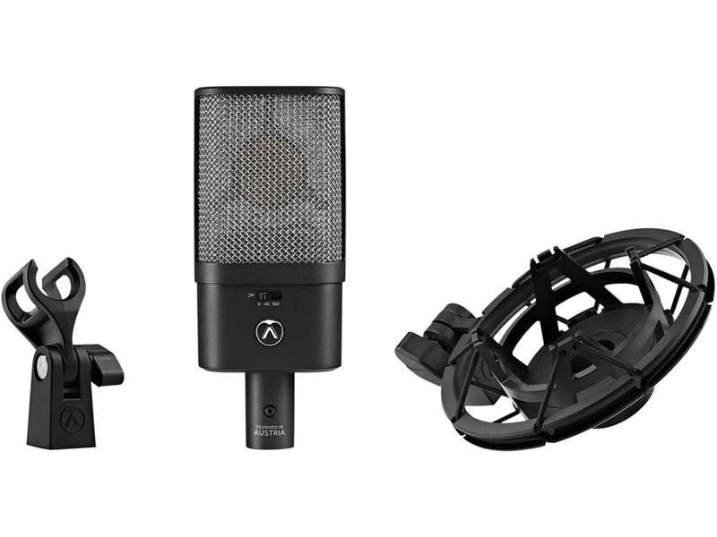 Austrian Audio Kondensatormikrofon OC16 Studio Set Grossmembran-Kondensatormikrofon mit Zubehör