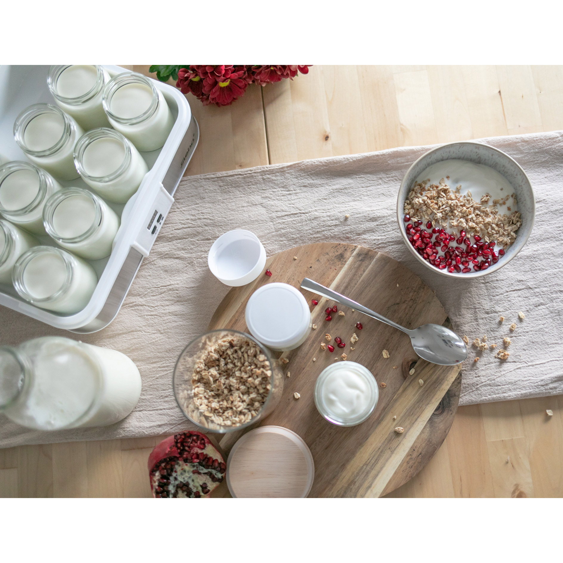 STEBA Edelstahl-Joghurt-Maker JM 2 - Timerfunktion